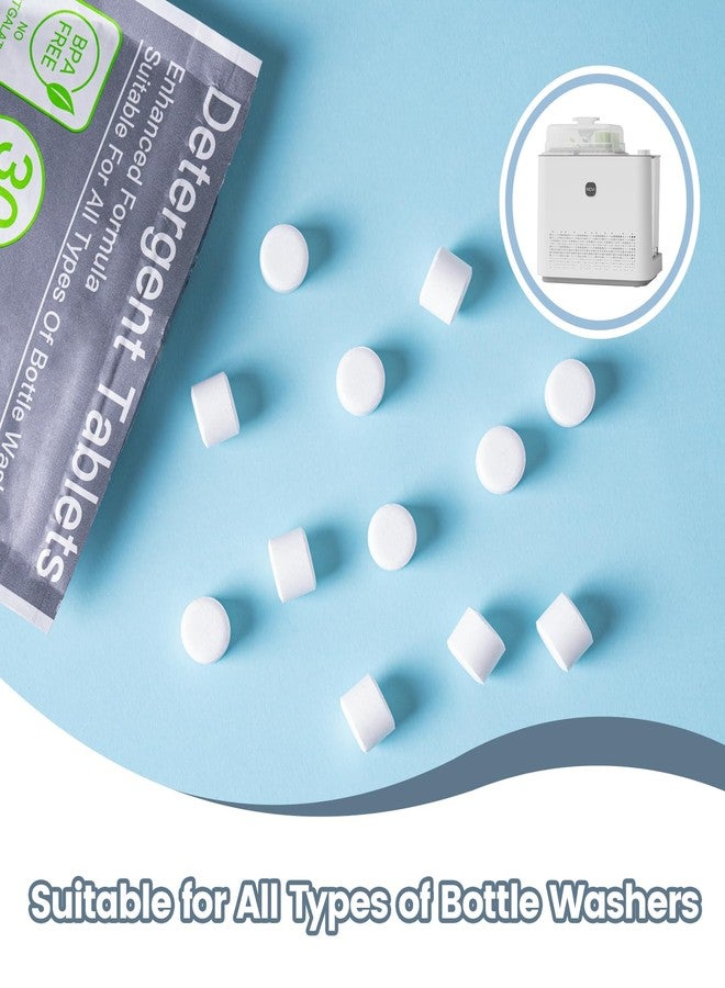 نسفي أقراص غسيل NCVI 150 قطعة، متوافقة مع غسالات زجاجات الرضاعة من Momcozy و Baby Brezza و GROWNSY، تنظيف فعال وسهل الاستخدام، ومناسبة لجميع غسالات زجاجات الرضاعة. - Image 5